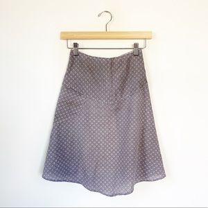 Vintage Handcrafted Dot Print Kitchen Apron Skirt
